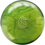 PopularUrethane Pearl Coverstock Balls: Brunswick MyBall House Ball 6# Drilled/Undrilled