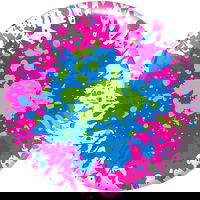 Brunswick Paint Splatter Viz-A-Ball MAIN Image