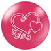 Review the Brunswick Polyester Pink Hearts