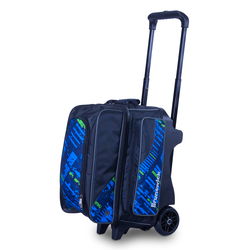 Brunswick Punisher Double Roller Blue/Green Bowling Bags