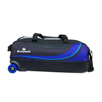 Brunswick Punisher Plus Triple Tote Black/Blue ALT Image