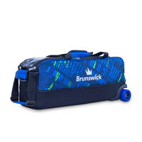 Brunswick Punisher Triple Tote Blue/Green ALT Image