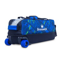 Brunswick Punisher Triple Tote Blue/Green ALT Image