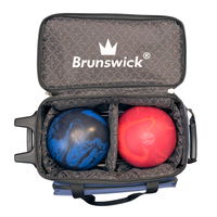Brunswick Quest Double Roller Black ALT Image