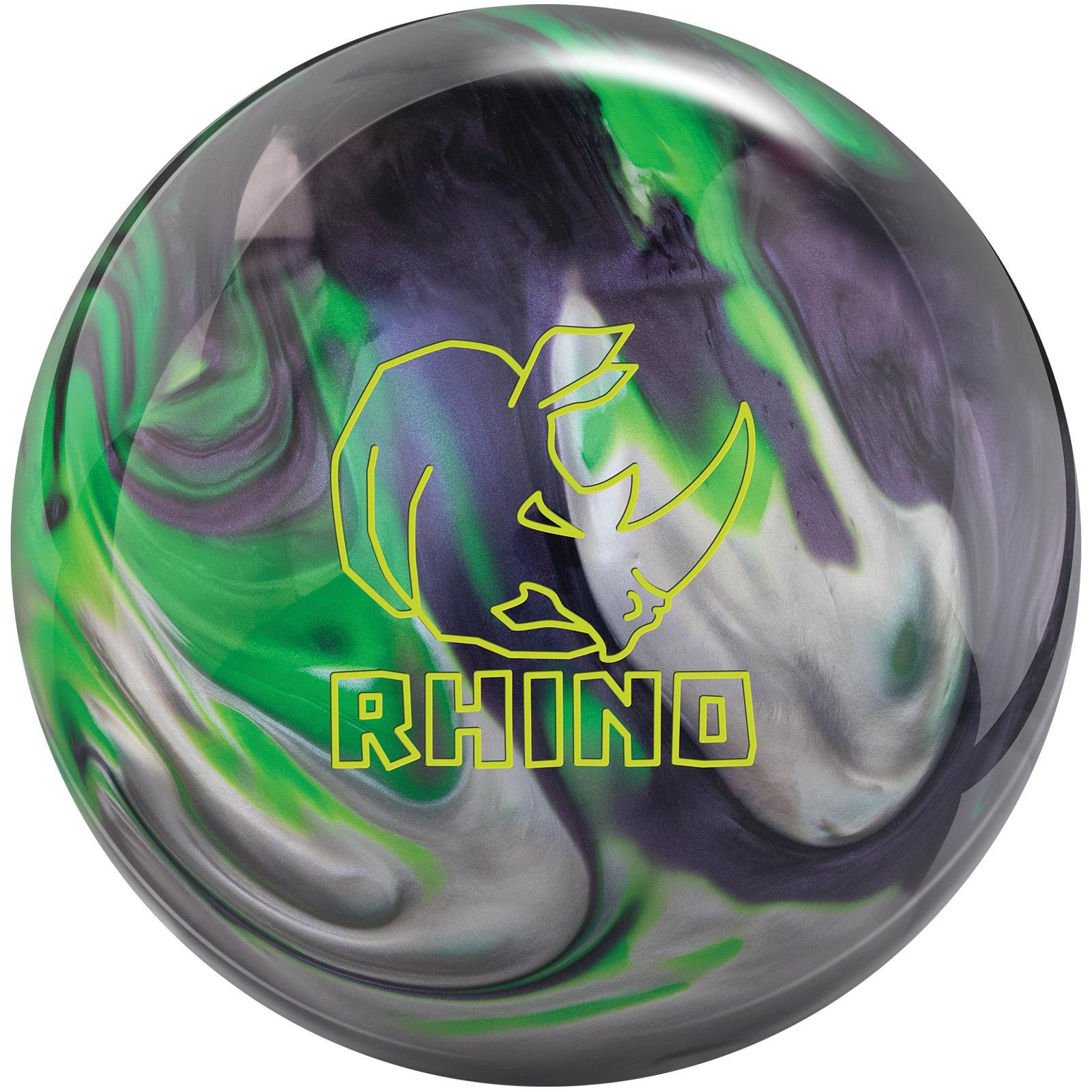 Brunswick Rhino Carbon/Lime/Silver Pearl Bowling Balls + FREE SHIPPING