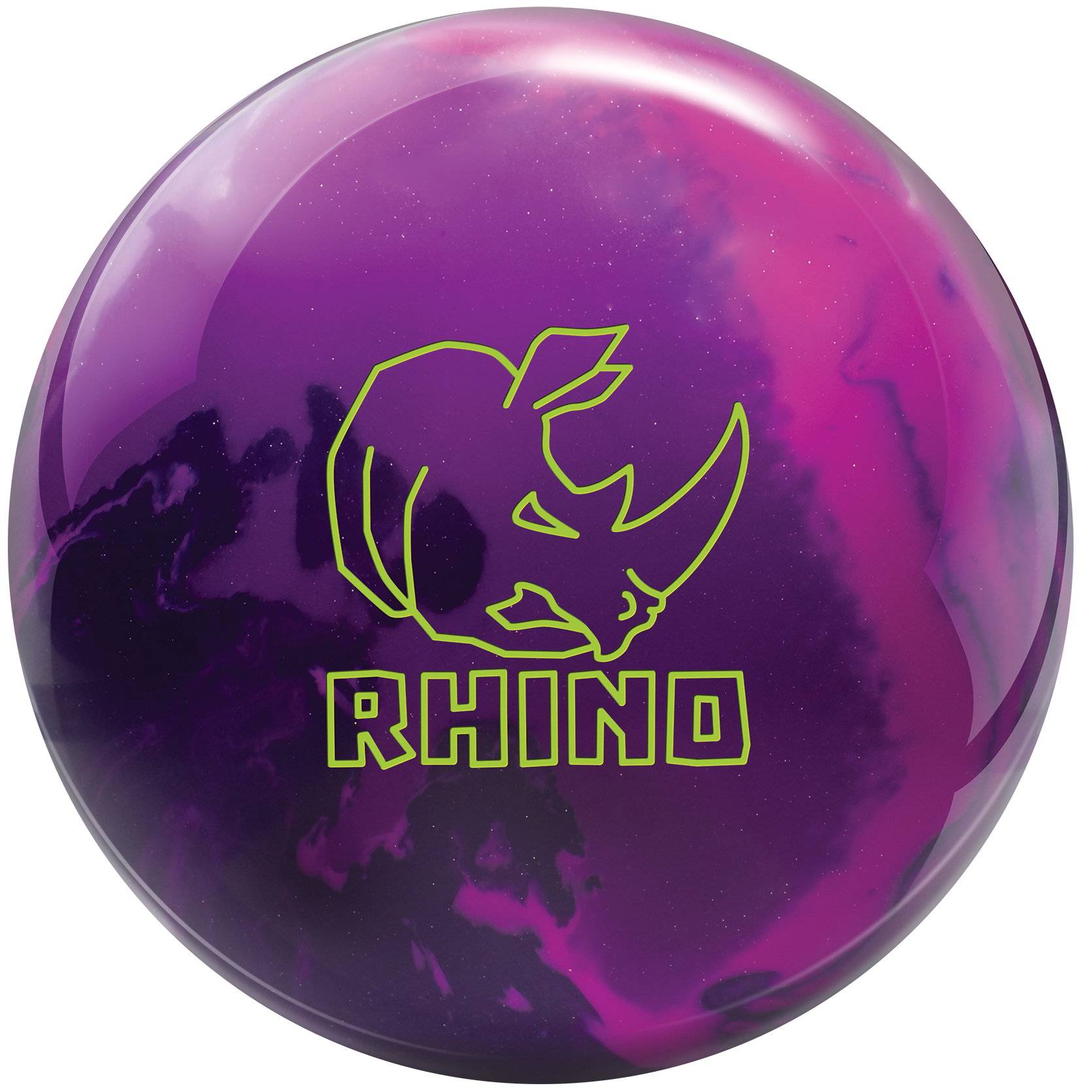 Brunswick Rhino Magenta/Navy/Purple Bowling Balls + FREE SHIPPING