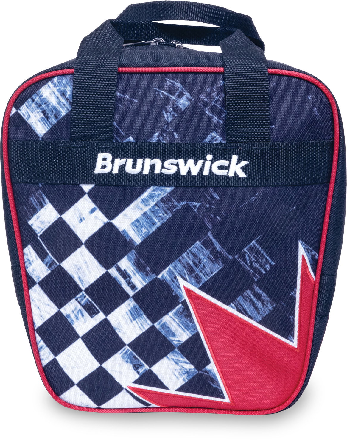 Brunswick Spark Single Tote Checkered Flag