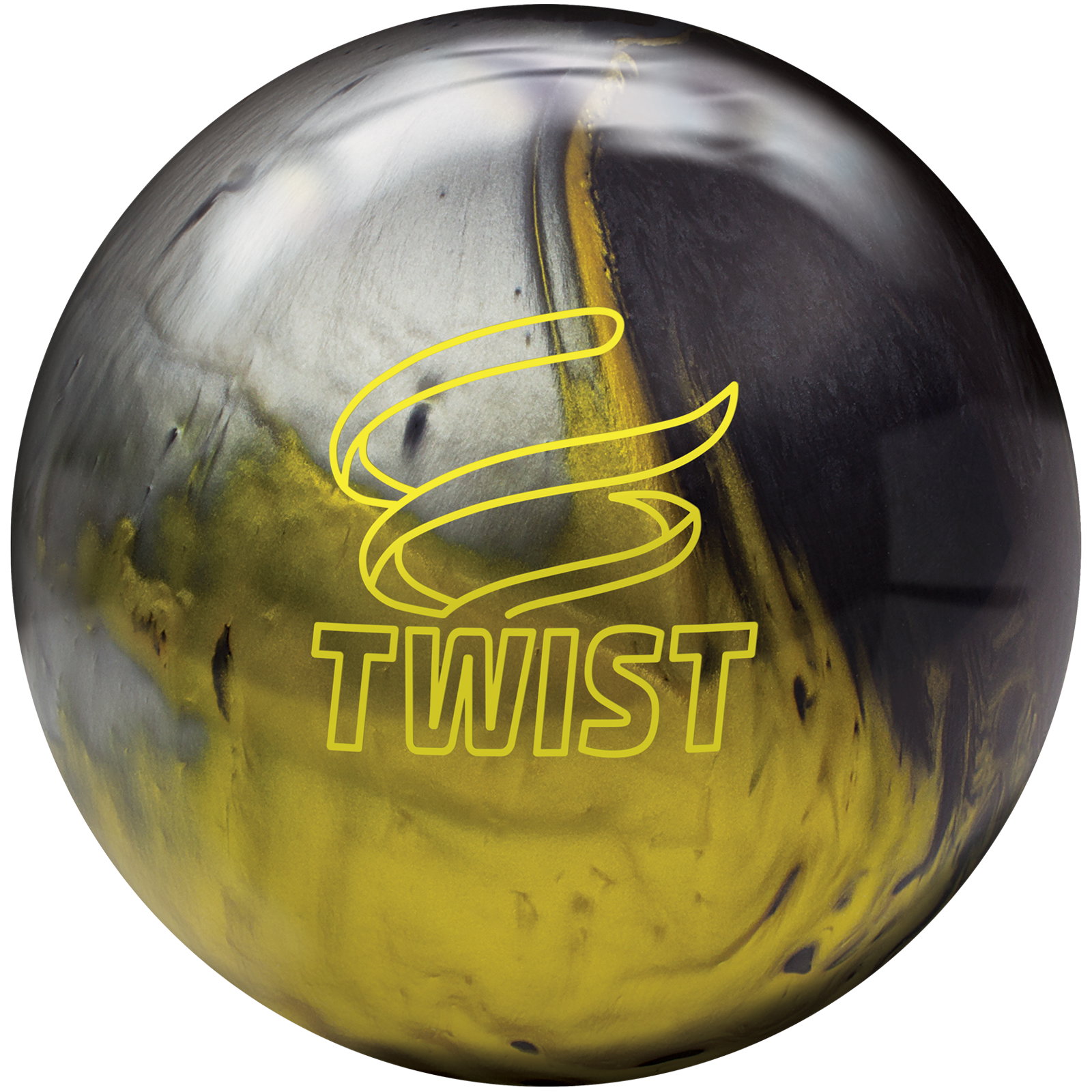 Brunswick Twist Black/Gold/Silver Bowling Balls + FREE SHIPPING