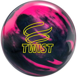 Brunswick Twist Pink/Black Bowling Balls