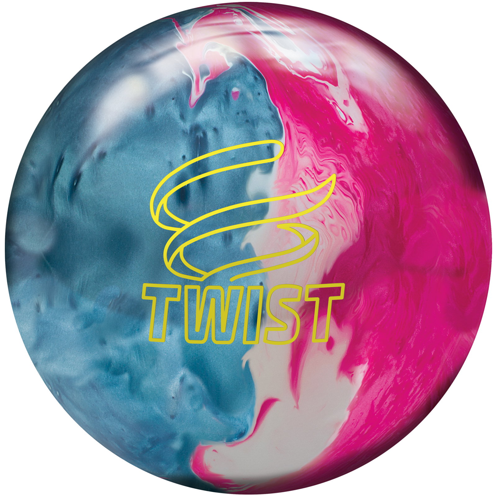 ブルーダイヤモンド　BB【ピンク斑入り】【ボール型】【台湾ナーセリー】 Brunswick Twist Sky Blue/Pink/Snow Bowling Balls + FREE SHIPPING