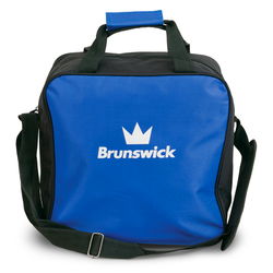 Brunswick TZone Single Tote Blue Bowling Bags