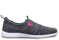 Brunswick Womens Envy Charcoal Bowling Shoes