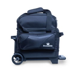 Brunswick Zone Single Roller Black Bowling Bags