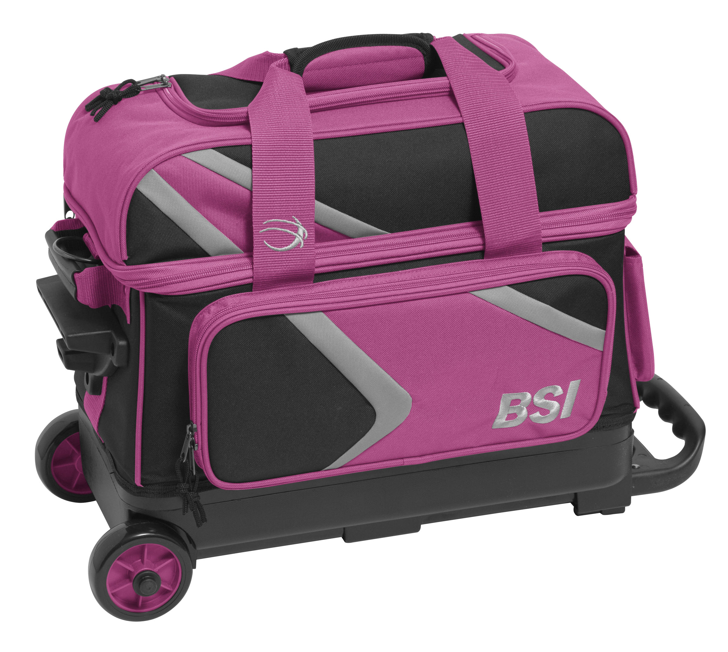 BSI Dash Double Ball Roller Black/Pink