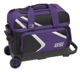 Top Bags: BSI Dash Double Ball Roller Black/Purple