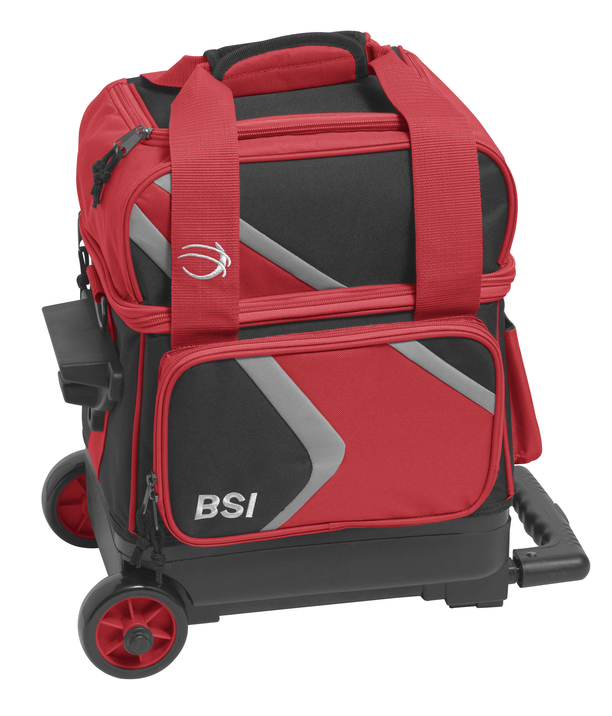 BSI Dash Single Roller Black/Red