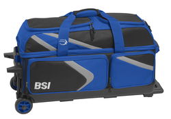 BSI Dash Triple Roller Blue Bowling Bags