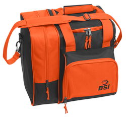 BSI Deluxe Single Tote Orange Bowling Bags