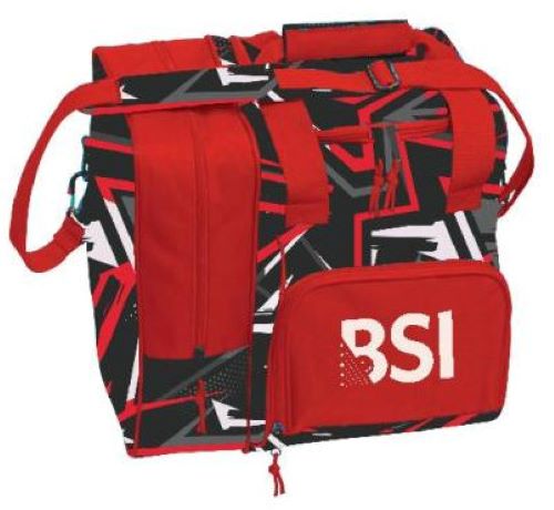 BSI Deluxe Single Tote Red/Black