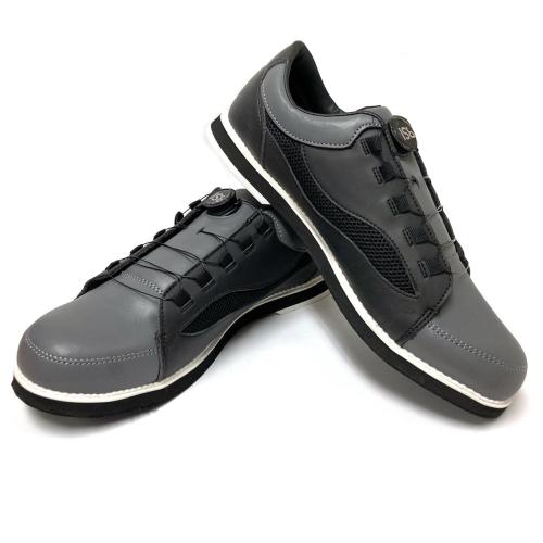 BSI Mens Solace Grey/Black Bowling Shoes + FREE SHIPPING