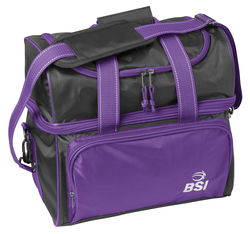 BSI Taxi Single Tote Purple/Black Bowling Bags
