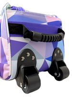 BSI Triple Roller/Tote Pink/Purple Triangles ALT Image