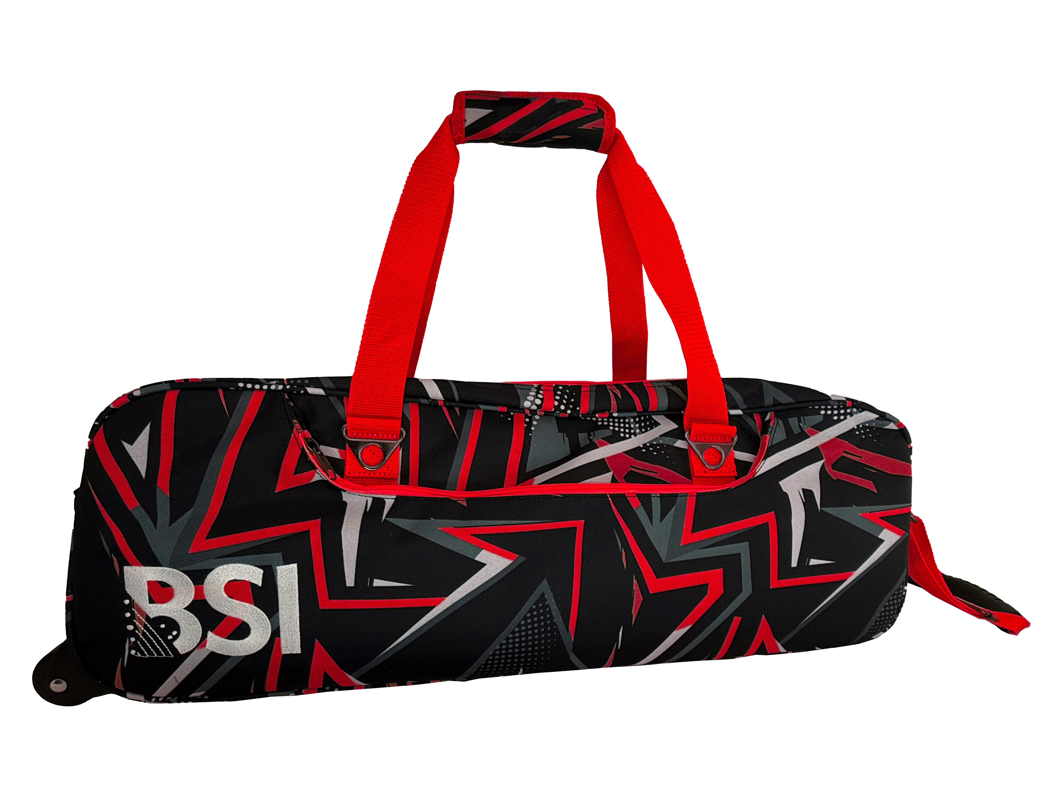 BSI Triple Roller/Tote Red/Black