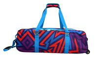 BSI Triple Roller/Tote Teal/Purple/Red ALT Image