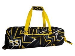 BSI Triple Roller/Tote Yellow/Black Bowling Bags