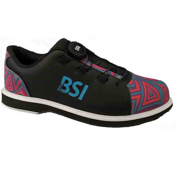 BSI メンズ Solace ボーリングシューズ 34cm 16 BSI Unisex Kaizen Dial Teal/Red/Purple Bowling Shoes + FREE SHIPPING