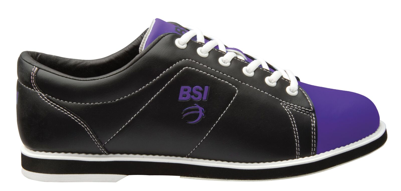 BSI Womens Classic Black/Purple Bowling Shoes + FREE SHIPPING display picture 1