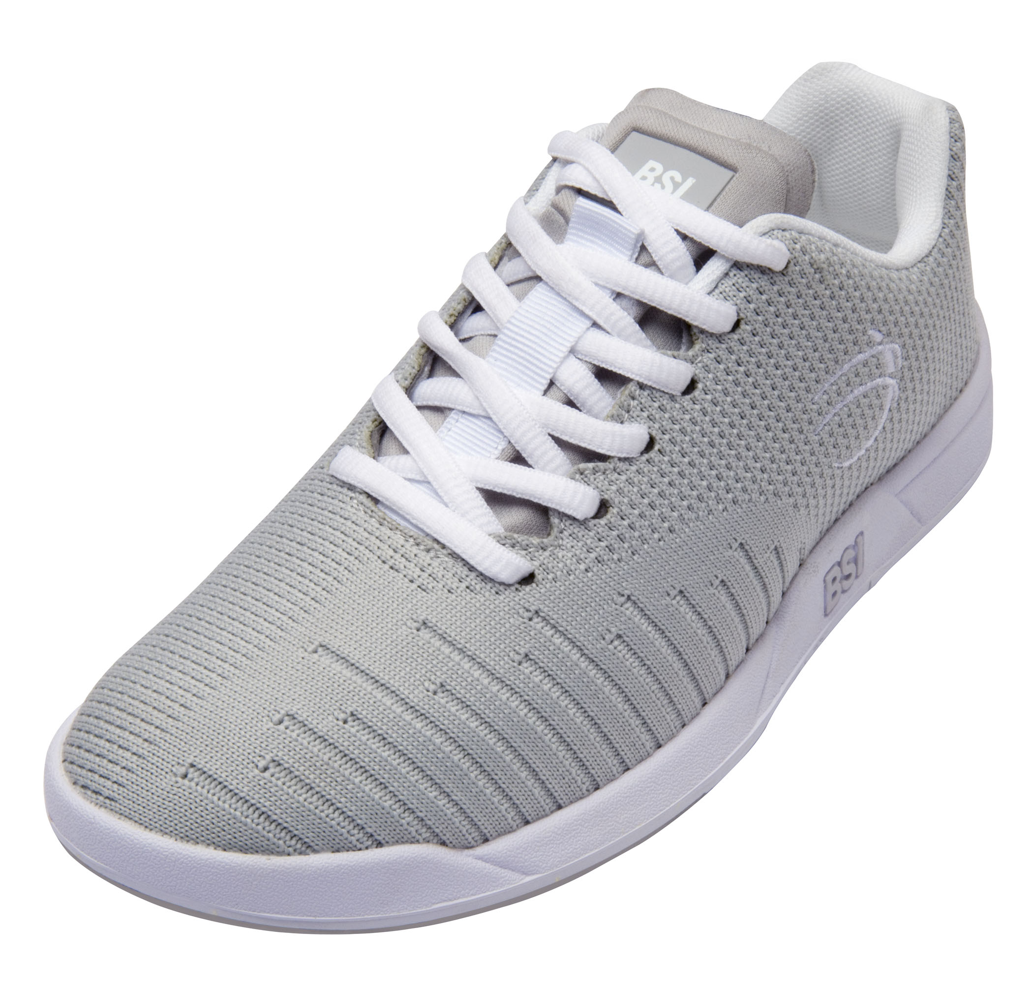 BSI Womens Glide White/Grey Bowling Shoes + FREE SHIPPING