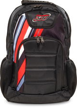 Top Bags: Columbia 300 Dye-Sub Backpack Black/Red