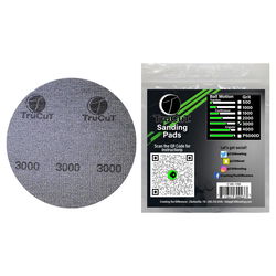 CtD TruCut 3000 Grit Sanding Pad 6"