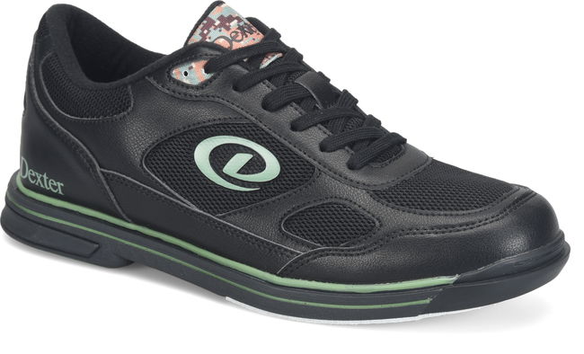 Dexter Mens Randy Black/Camo Green Wide Width
