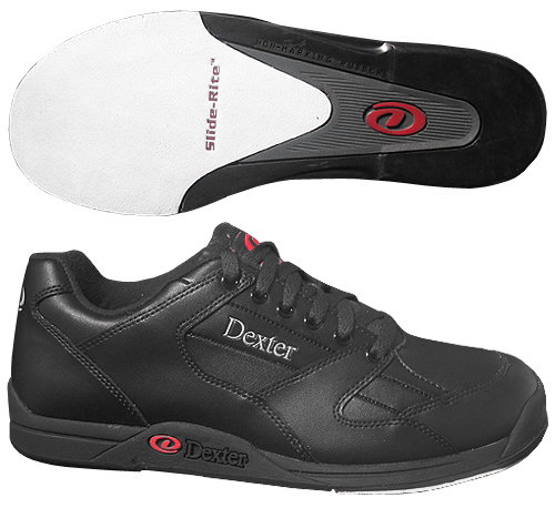 Dexter Mens Ricky II Black Bowling Shoes + FREE SHIPPING