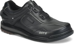 Dexter Mens SST 6 BOA Hybrid BOA Black Gunmetal Right Hand Bowling Shoes