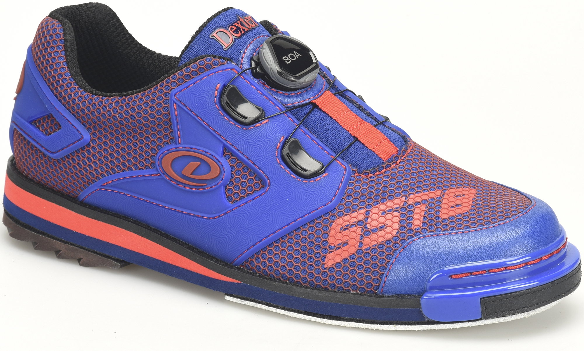 Dexter Mens SST 8 Power Frame BOA Blue/Red Wide Width Bowling