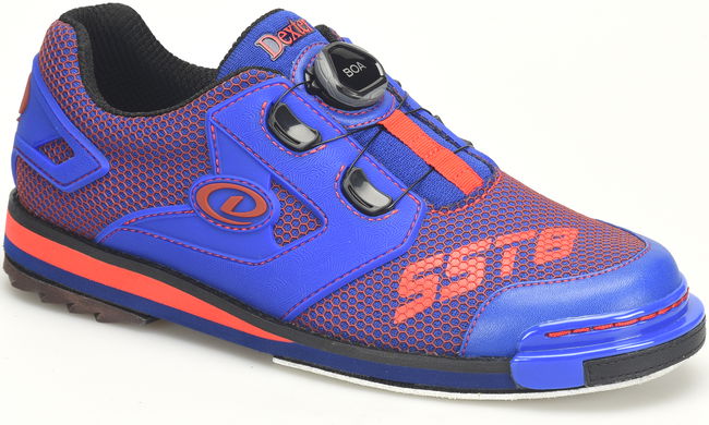 Dexter Mens SST 8 Power Frame BOA Blue/Red Right Hand or Left Hand Wide Width