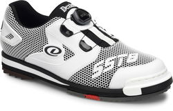 Dexter Mens SST 8 Power Frame BOA White/Black Right Hand or Left Hand Bowling Shoes
