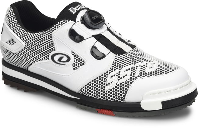 Dexter Mens SST 8 Power Frame BOA White/Black Right Hand or Left Hand Wide Width