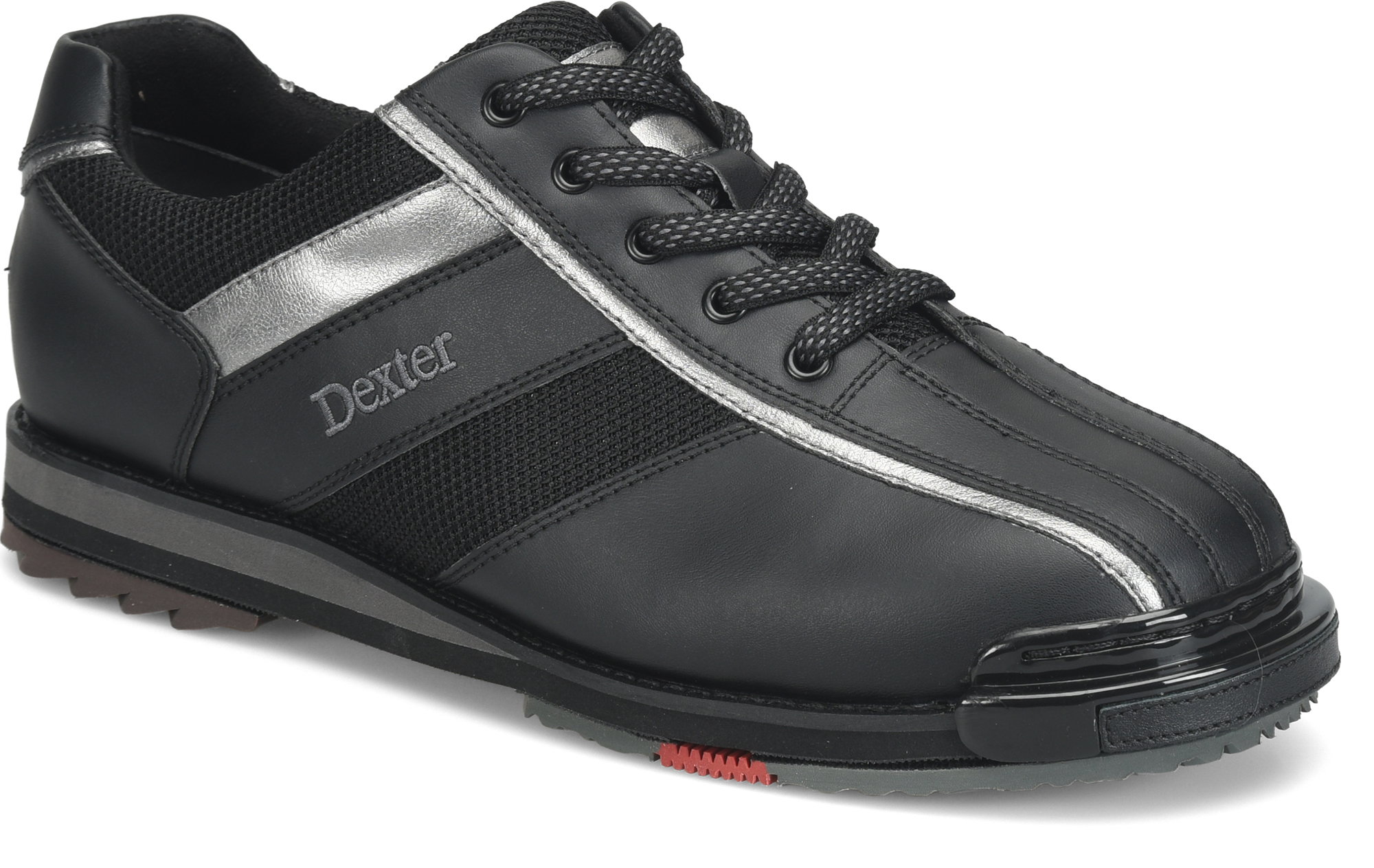 Dexter Mens SST 8 Pro Black Gunmetal Right Hand Bowling Shoes +
