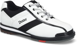 Dexter Mens SST 8 Pro White/Black Right Hand or Left Hand Bowling Shoes