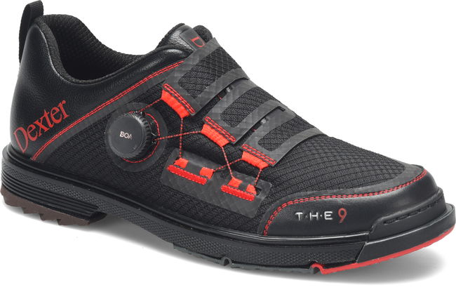 Dexter Mens THE 9 Stryker BOA Black/Red Right Hand or Left Hand