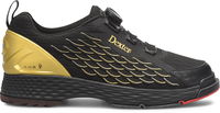 Dexter Mens THE C9 Knit BOA Black/Gold Right or Left Hand Wide Width ALT Image