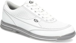 Dexter Mens Turbo Pro White/Grey Bowling Shoes