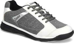 Dexter Mens Wyoming Light Grey/White Knit-ALMOST NEW Bowling Shoes