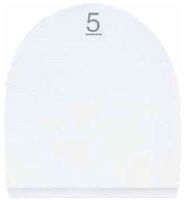 Dexter SST Standard Flat Rubber Heel (H5)