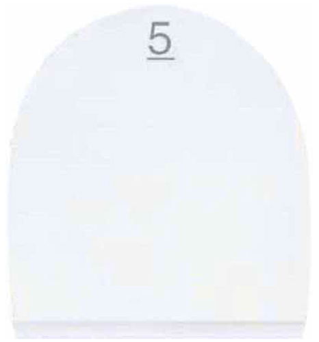 Dexter SST Standard Flat Rubber Heel (H5)