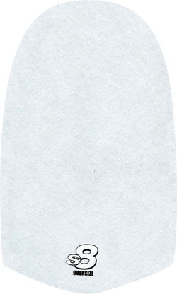 Dexter White Microfiber Oversized Slide Sole (S8) Bowling Shoes